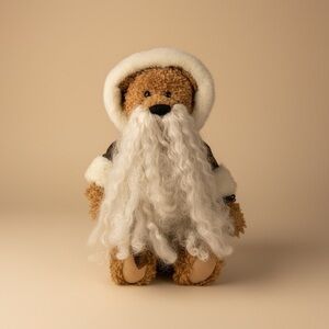 Boyds Bears Tan and White Santa Bear